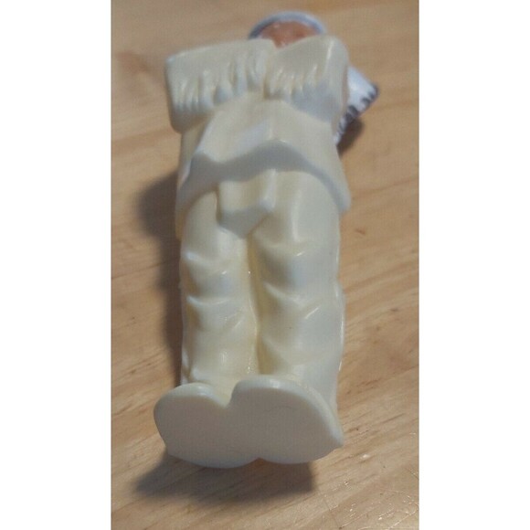 Vintage celluloid Plastic 6" Native American Indian Chief Toy Figurine - Picture 4 of 5